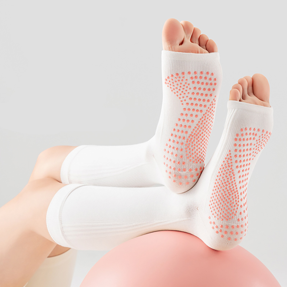 Pilates & Yoga Vida - Profesyonel, Parmakları Açık Yoga Çorapları, Kadınlar