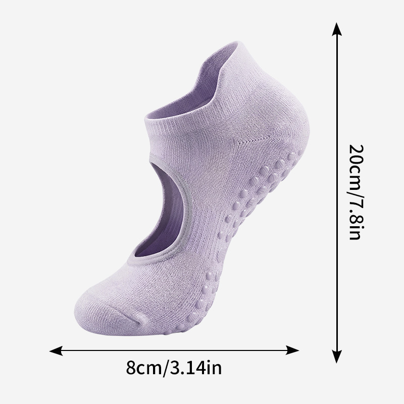 2/12 adet Backless kaymaz Fitn - Medias Para Pilates Y Yoga incelemesi ve fiyatı